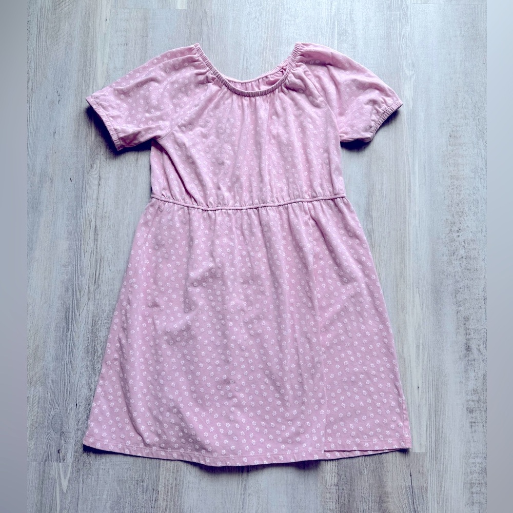 Pink Polka Dot Kids Dress